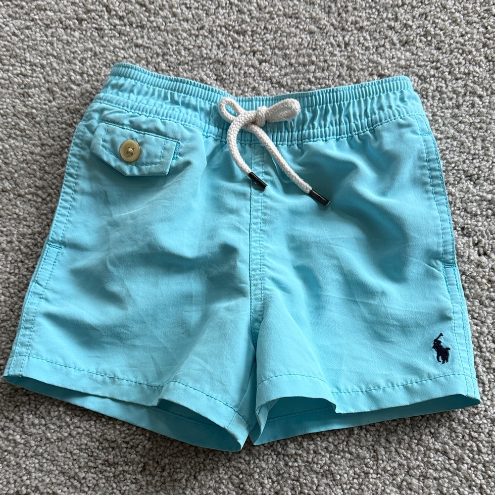 Ralph Lauren Light Blue Boys' Swim Trunks